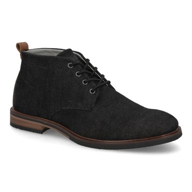BOTINES HOMBRE TEXTIL CORDONES ELASTICADOS KRAPINA-6-76 NEGRO BULLBOXER - 1