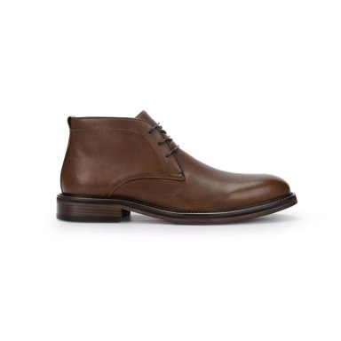 BOTINES HOMBRE CUERO NORBURY-6-01 CAFE  ['TEXTIL'] - 2