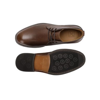 BOTINES HOMBRE CUERO NORBURY-6-01 CAFE  ['TEXTIL'] - 3