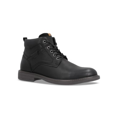 BOTINES HOMBRE CUERO REVARD-6-23 NEGRO ['ECOCUERO'] - 1