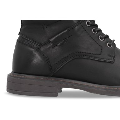 BOTINES HOMBRE CUERO REVARD-6-23 NEGRO ['ECOCUERO'] - 4