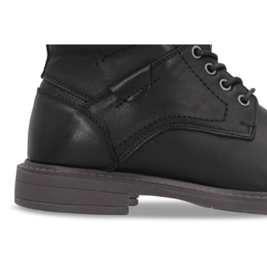 BOTINES HOMBRE CUERO REVARD-6-23 NEGRO ['ECOCUERO'] - 4