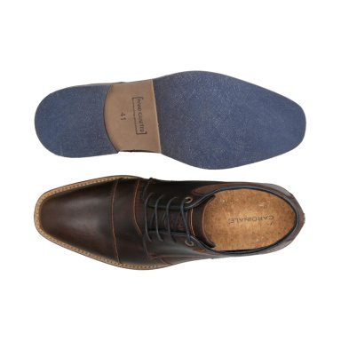 ZAPATOS HOMBRE CUERO KABOOM-0-84 CAFE  CARDINALE - 3