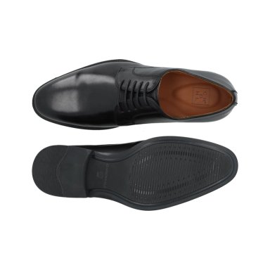 ZAPATOS HOMBRE CUERO DUNDALK-0-01 NEGRO - 3