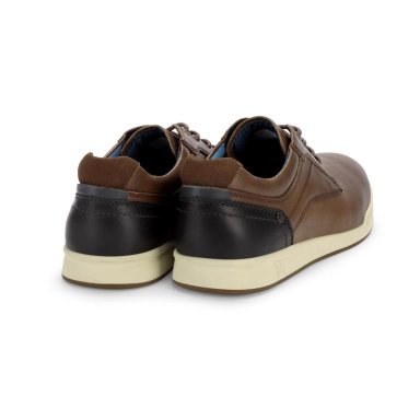 ZAPATOS HOMBRE CUERO CRAM-0-21 CAFE - 4