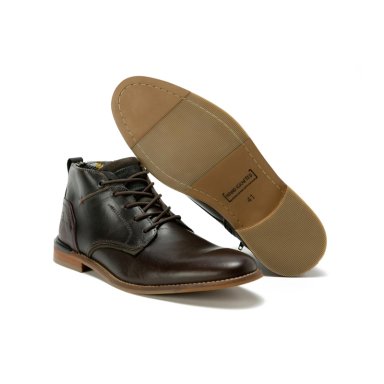 BOTINES HOMBRE CUERO NEGRO PHIBSBOROUGH-6-24 BULLBOXER - 5