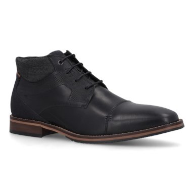 ZAPATOS HOMBRE CUERO BRUMMEN-6-09 NEGRO BULLBOXER - 1