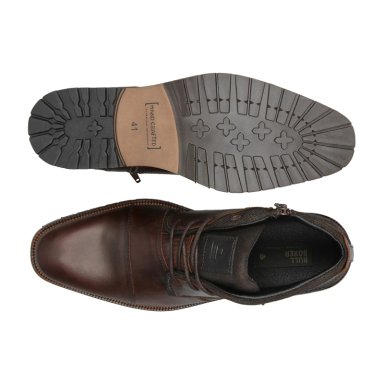 BOTINES HOMBRE CUERO HOBARD-6-43 CAFE  BULLBOXER - 3