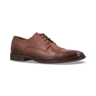 ZAPATOS HOMBRE CUERO PASSY-0-01 BRANDY CARDINALE - 1