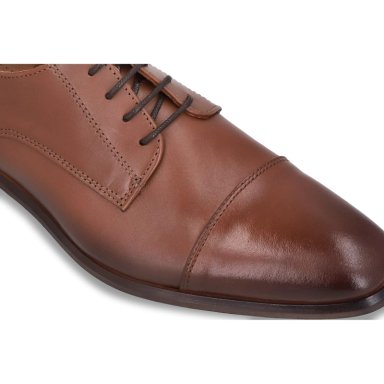 ZAPATOS HOMBRE CUERO PASSY-0-01 BRANDY CARDINALE - 4