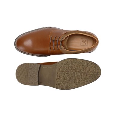ZAPATOS HOMBRE CUERO CORKTOWN-0-01 BRANDY ['TEXTIL Y CUERO'] - 3