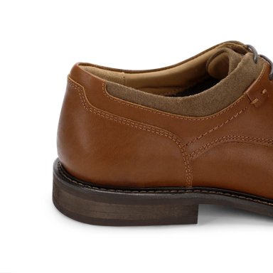 ZAPATOS HOMBRE CUERO CORKTOWN-0-01 BRANDY ['TEXTIL Y CUERO'] - 5