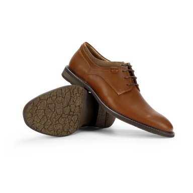 ZAPATOS HOMBRE CUERO CORKTOWN-0-01 BRANDY ['TEXTIL Y CUERO'] - 6