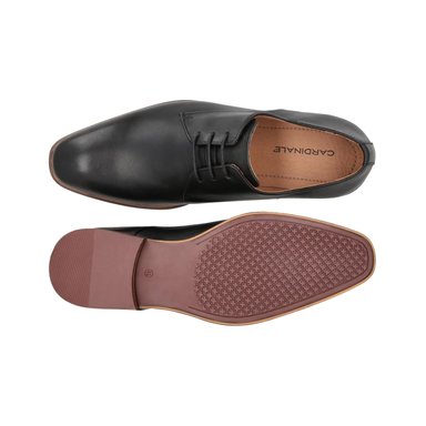 ZAPATOS HOMBRE CUERO PASSY-0-01 NEGRO CARDINALE - 3