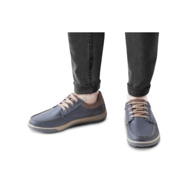 ZAPATOS HOMBRE CUERO ARNO-0-01-NEGRO ['TEXTIL'] - 4