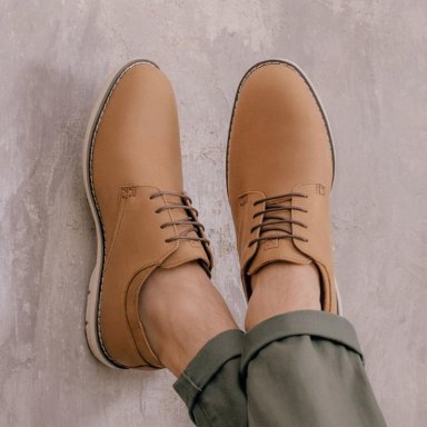 ZAPATOS HOMBRE CUERO DOZZA-0-03-BRANDY ['TEXTIL'] - 5