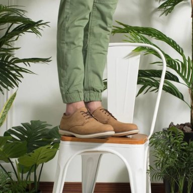 ZAPATOS HOMBRE CUERO DOZZA-0-03-BRANDY ['TEXTIL'] - 6