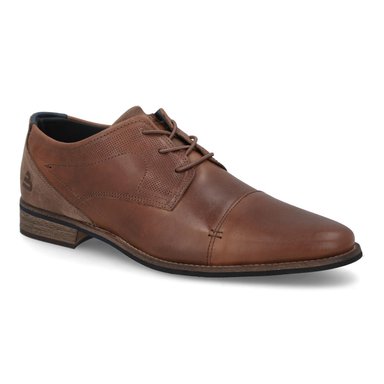 ZAPATOS HOMBRE CUERO BURFORD-0-09 BRANDY BULLBOXER - 1