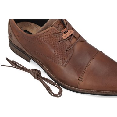 ZAPATOS HOMBRE CUERO BURFORD-0-09 BRANDY BULLBOXER - 5
