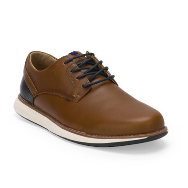ZAPATOS HOMBRE CUERO RESTON-0-12 BRANDY - 1