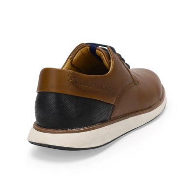 ZAPATOS HOMBRE CUERO RESTON-0-12 BRANDY - 5