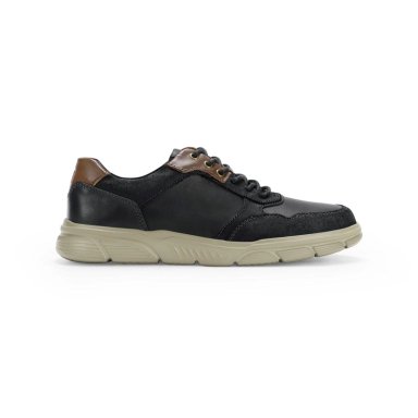 ZAPATILLAS HOMBRE CUERO DOSSCOURT-0-02 NEGRO - 2