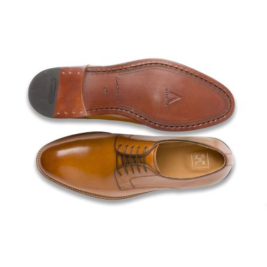 ZAPATOS HOMBRE CUERO SUELA WHARTON-0-88-BRANDY CARDINALE - 3