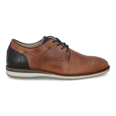 ZAPATOS HOMBRE CUERO MANHATTAN-0-35 BRANDY CARDINALE - 2