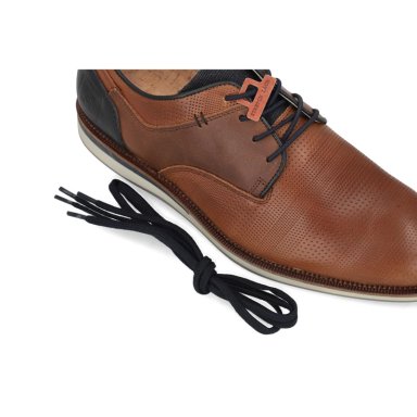 ZAPATOS HOMBRE CUERO MANHATTAN-0-35 BRANDY CARDINALE - 4