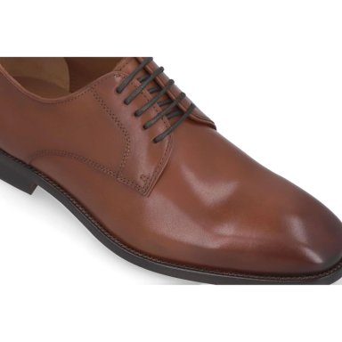 ZAPATOS HOMBRE SUELA CUERO SHEFFIELD-0-01 BRANDY CARDINALE - 4
