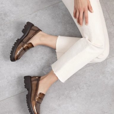 MOCASINES MUJER IONA-4-51 MARRON CLARO CARMELA - 3