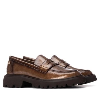 MOCASINES MUJER IONA-4-51 MARRON CLARO CARMELA - 5
