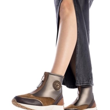 BOTINES CUERO MUJER CERYS-6-95 BEIGE CARMELA - 3