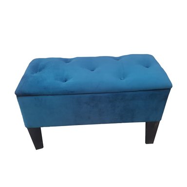 BANQUETA BAUL AZUL MARINO - 2