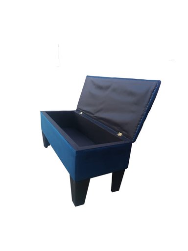 BANQUETA BAUL AZUL MARINO - 3