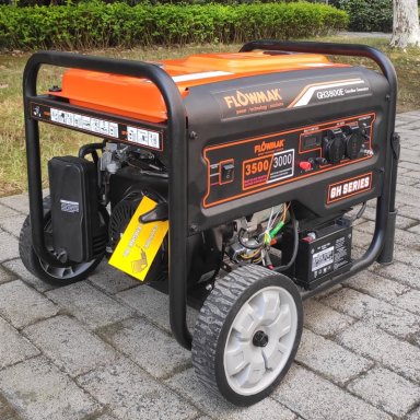 GENERADOR ELÉCTRICO FLOWMAK 3300 W GH3800E 220 V A GASOLINA - 3