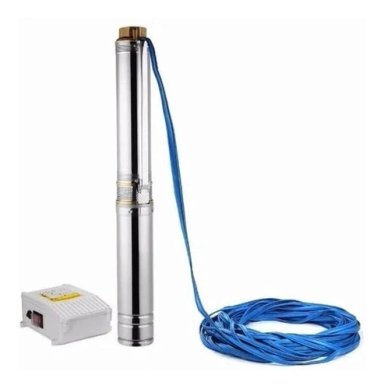 BOMBA SUMERGIBLE LEO 4 PULG 0.75 HP 58 MTS 220 V POZO PROFUNDO - 1