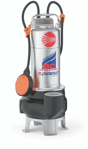 BOMBA SUMERGIBLE BICANAL PEDROLLO BC15/50-N 380 W AGUAS NEGRAS - 1
