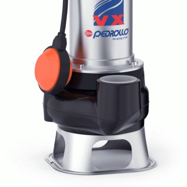 BOMBA SUMERGIBLE PEDROLLO VXM8/50 220V VORTEX AGUAS NEGRAS - 2
