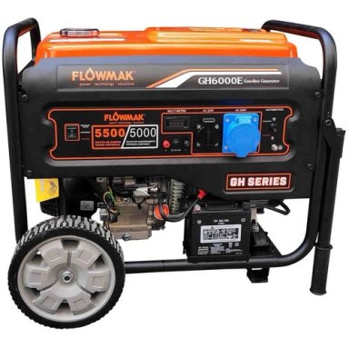 GENERADOR ELECTRICO 5500W A GASOLINA GH6000E 220V - 1