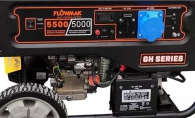 GENERADOR ELECTRICO 5500W A GASOLINA GH6000E 220V - 2