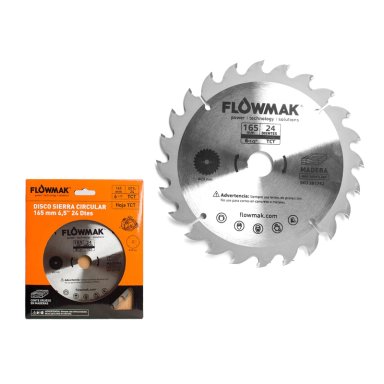 DISCO PARA SIERRA CIRCULAR 6.5' 24 DIENTES - 1
