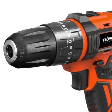 TALADRO PERCUTOR FLOWMAK ATORNILLADOR 10 MM 18 V SIN BATERÍA - 2