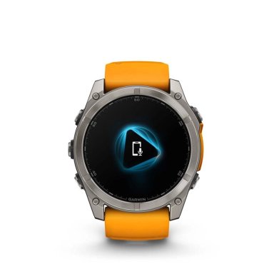 FENIX 8 – 51MM, SAPPHIRE, TITANIUM WITH ORANGE - 5