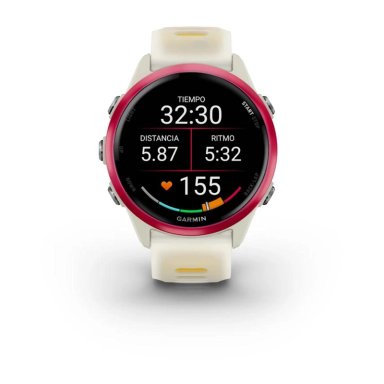 FORERUNNER 570 - 42MM, BONE/RASPBERRY/MANGO - 2