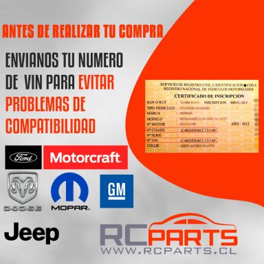 TAPA DEPOSITO AGUA RADIADOR VEHICULO FORD 2003-2019 ORIGINAL - 6