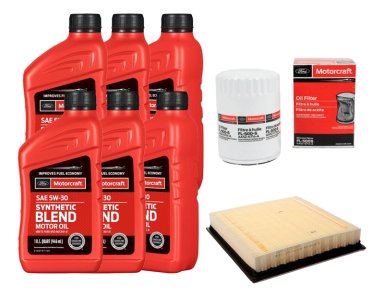 KIT MANTENCION GENUINO FORD F-150 3.5 ACEITE + FILTROS - 1
