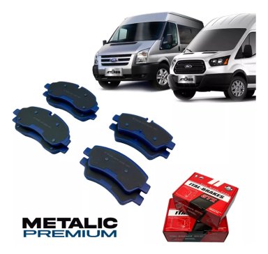 PASTILLAS FRENO DELANTERAS + TRASERAS FORD TRANSIT 2.2 - 2