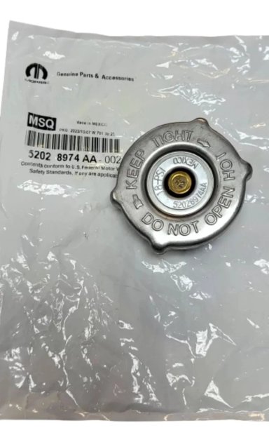 TAPA RADIADOR MOPAR ORIGINAL DODGE DURANGO 3.6L 2011-2015 - 2