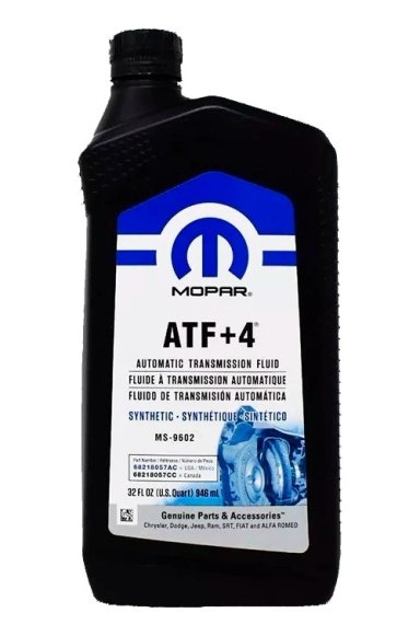 ACEITE TRANSMISION AUTOMATICA ATF+4 ORIGINAL MOPAR 946 ML. - 1